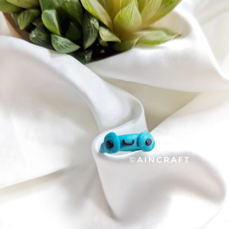Handmade Frog Theme Ring – Free Size