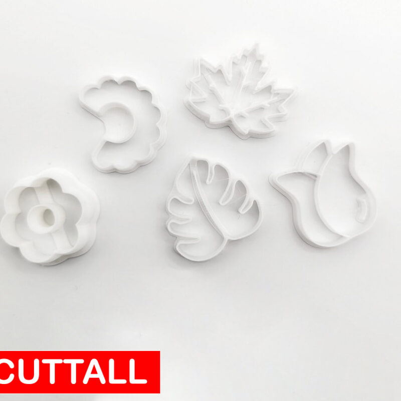 Polymer Clay Cutters Budget Pack (5 pcs)
