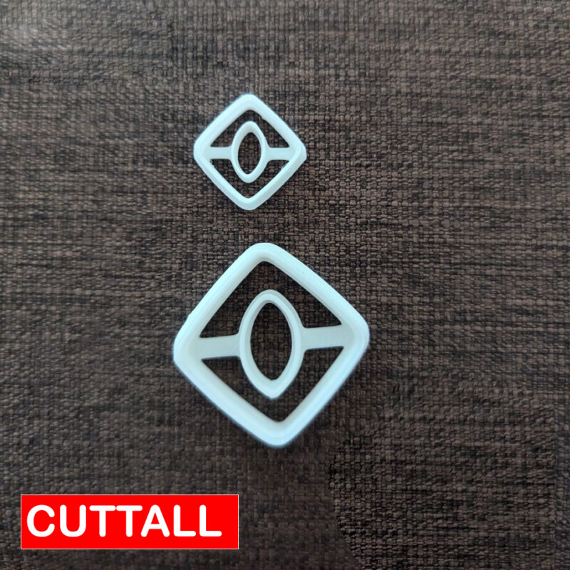 Rhombus 2pcs Cutter Set