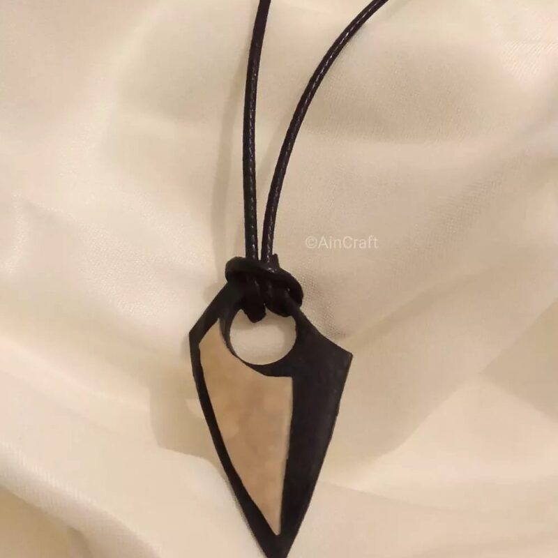 Glow-in-the-Dark Wolf Tooth Pendant Necklace