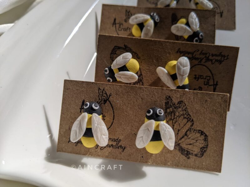 Bee Stud Earrings