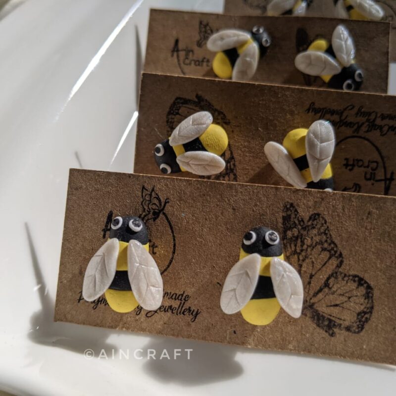 Bee Stud Earrings