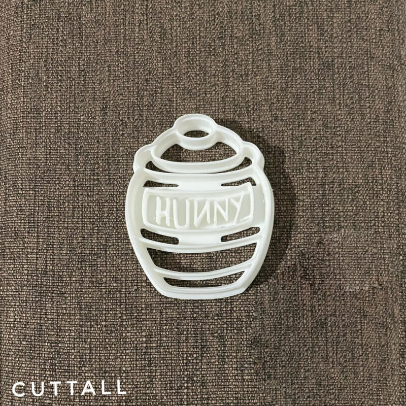 Bee Honey Pot Polymer Clay Cutter
