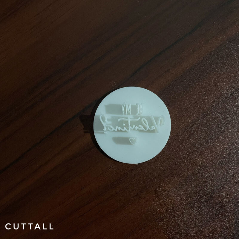 "My Valentine" Word Stamp